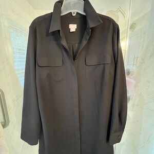 Chico's Black Blouse Chic and Versatile